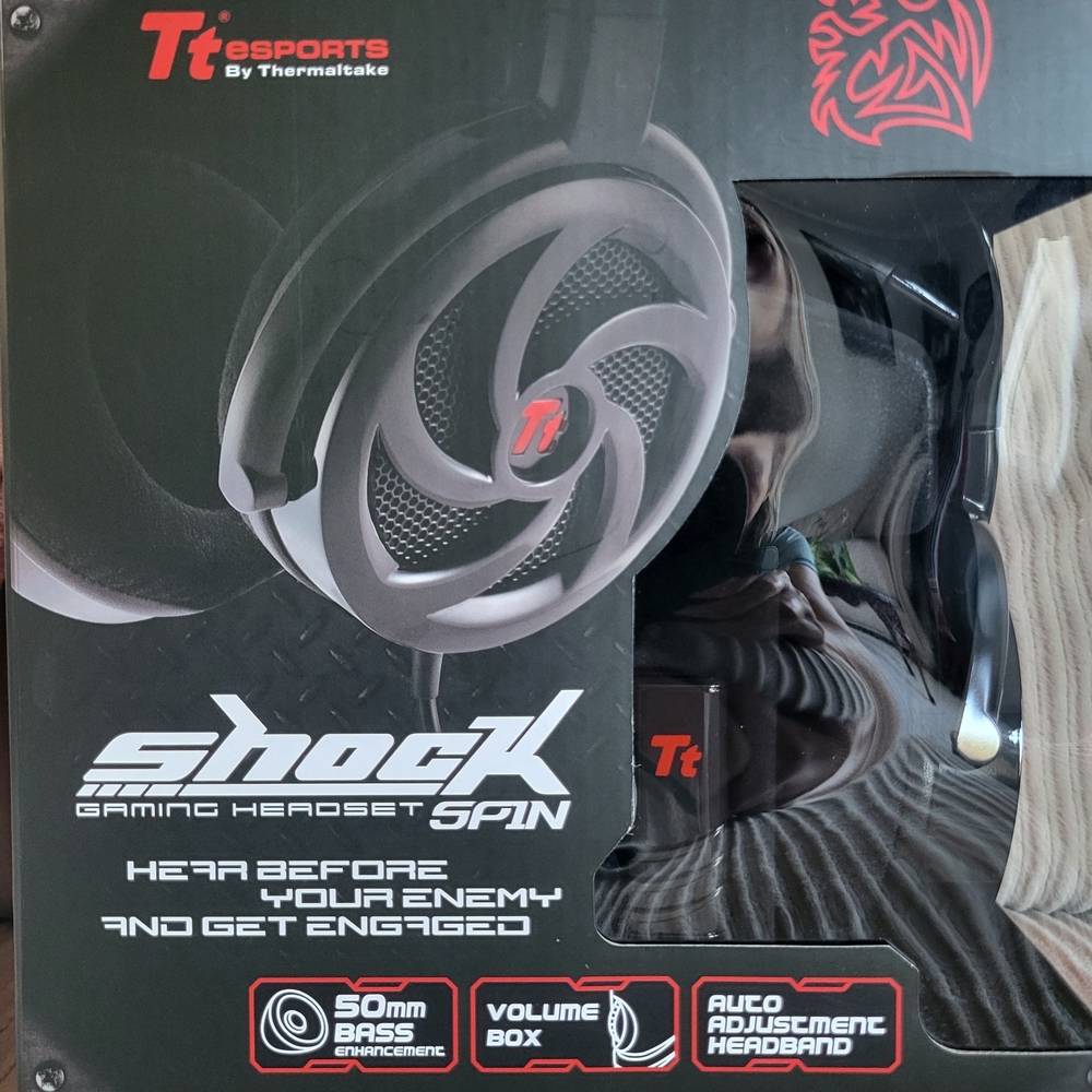 Tt eSPORTS Shock Spin Gaming Headset